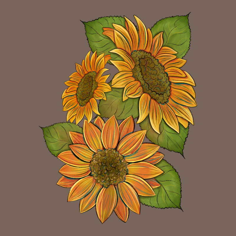 Sunflowers B Premium Hoodie by Artiststas | Teevron