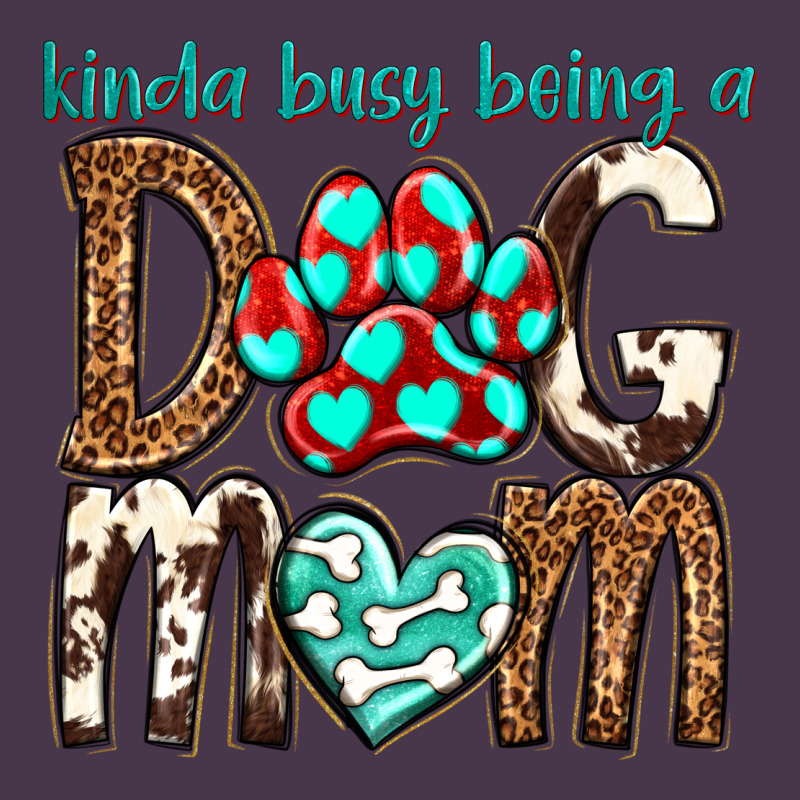Kinda Busy Being A Dog Mom Heavyweight Hoodie by texasbilliewilder | Teevron