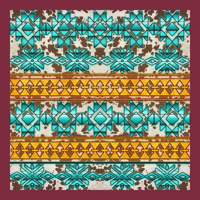 Aztec Cowhide Seamless Premium Hoodie by AdoDesignShop | Teevron