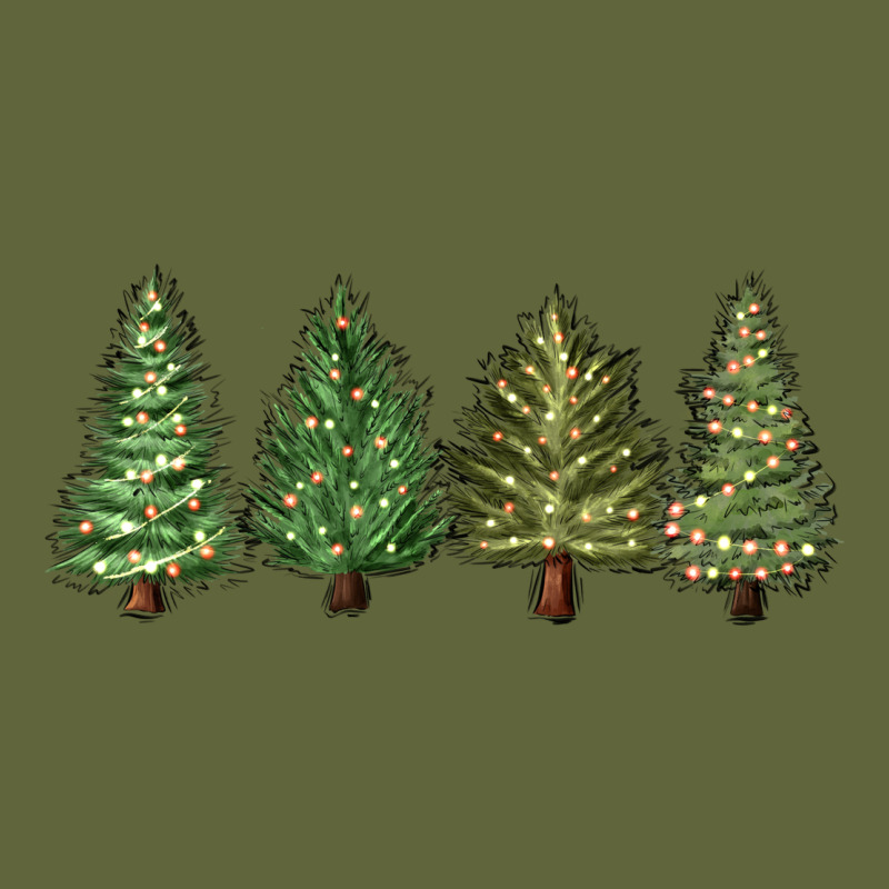 Christmas Trees Classic Tee by MaliasSmallBusiness | Teevron