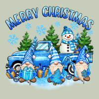 Merry Christmas Snowman Gnomes Truck Classic Tee | Teevron