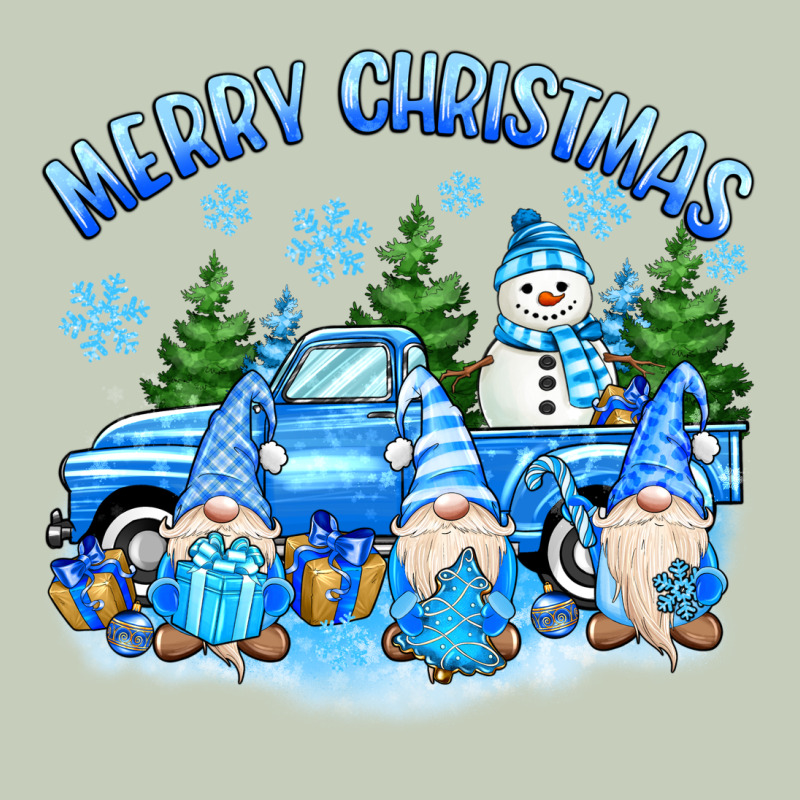 Merry Christmas Snowman Gnomes Truck Classic Tee by MaliasSmallBusiness | Teevron