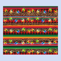 Christmas Lights Serape Urban Hoodie | Teevron