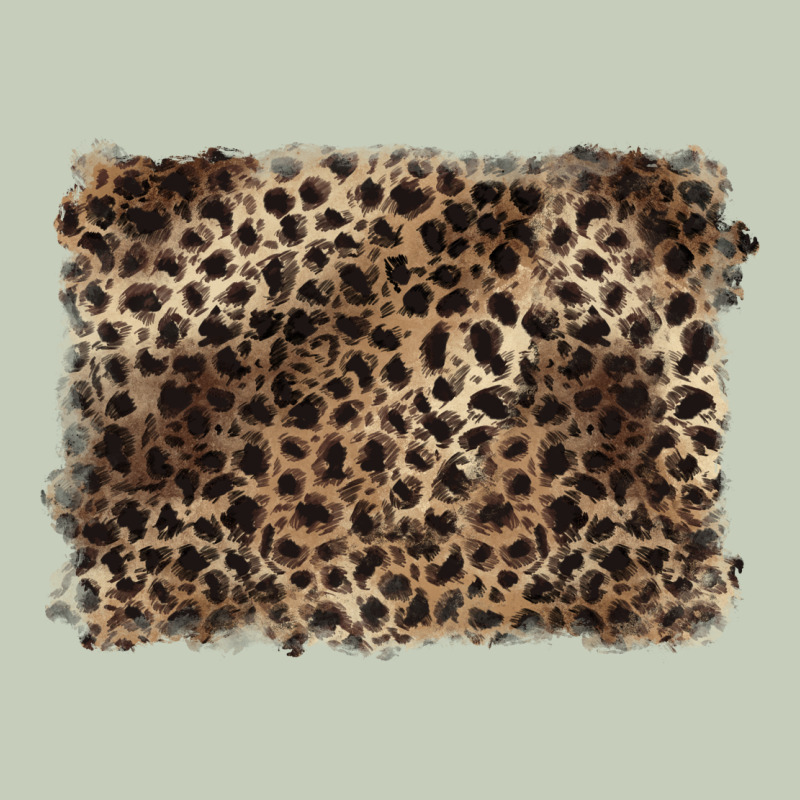 Handdrawn Leopard Pattern Brown Long Sleeve Tee by BarkalooDesign | Teevron