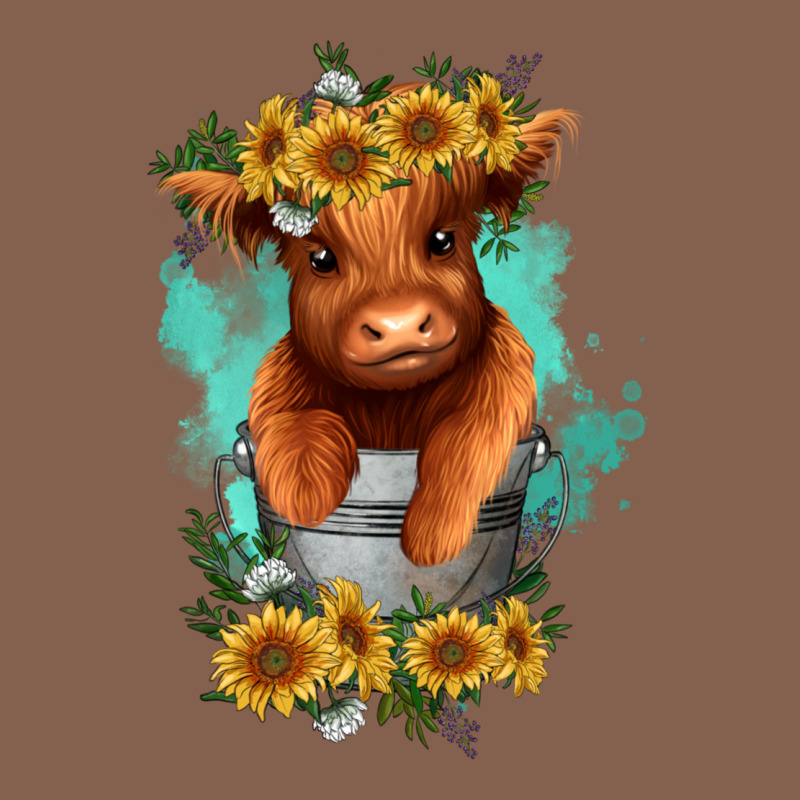 Baby Cow In A Bucket Zipper Hoodie by RanaPortraitStore | Teevron
