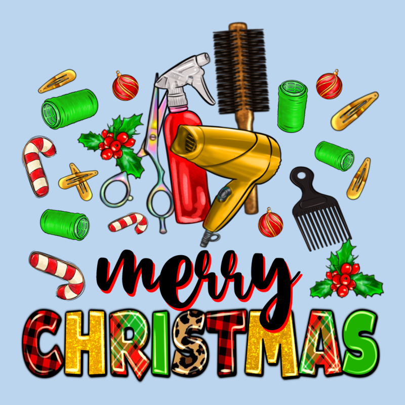 Merry Christmas Hair Classic Tee by MaliasSmallBusiness | Teevron