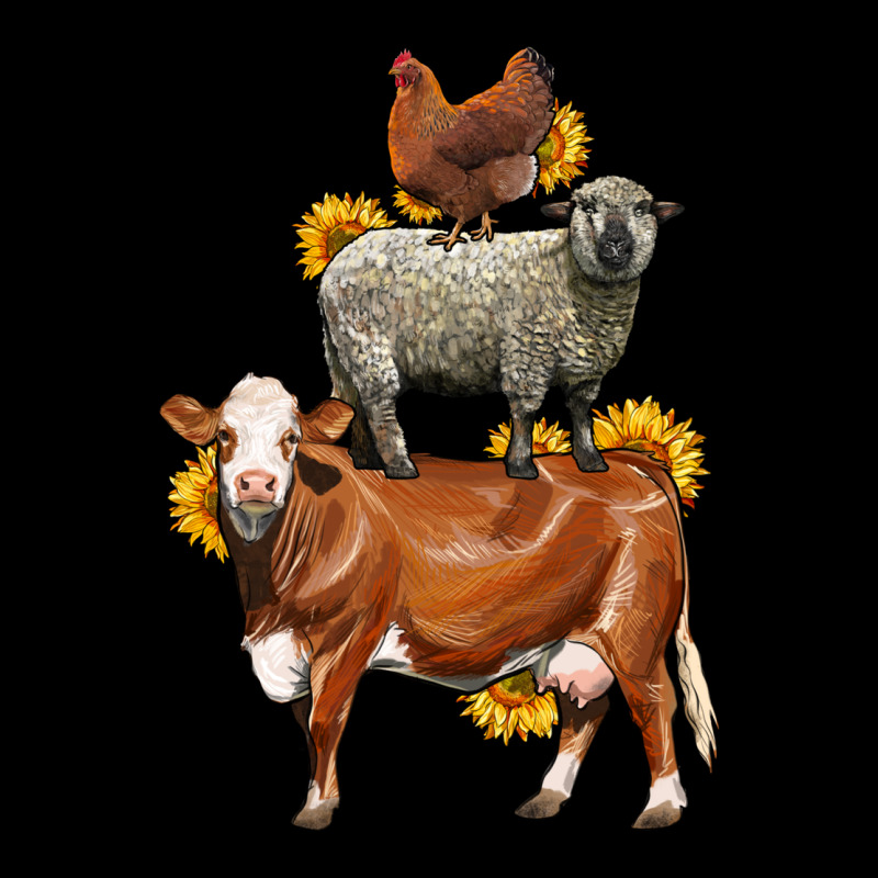 Farm Animals Stack Urban Hoodie by LillyAllenDesigns | Teevron