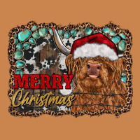 Merry Christmas Highland Cow Heavyweight Hoodie | Teevron