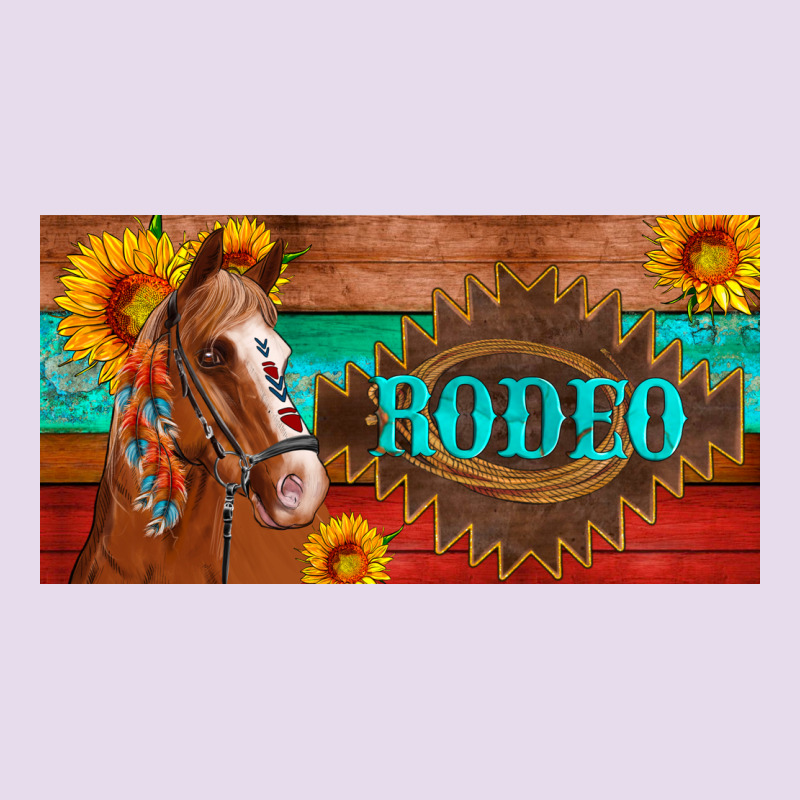 Aztec Horse Cactus And Sunflowers License Plate Template Premium Hoodie by Artiststas | Teevron