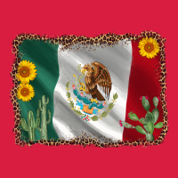 Mexico Flag Sunflower Cactus Premium Hoodie | Teevron