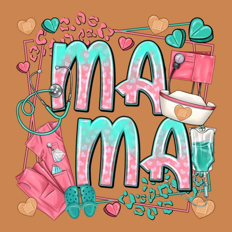 Mama Nurse Heavyweight Hoodie by texasbilliewilder | Teevron