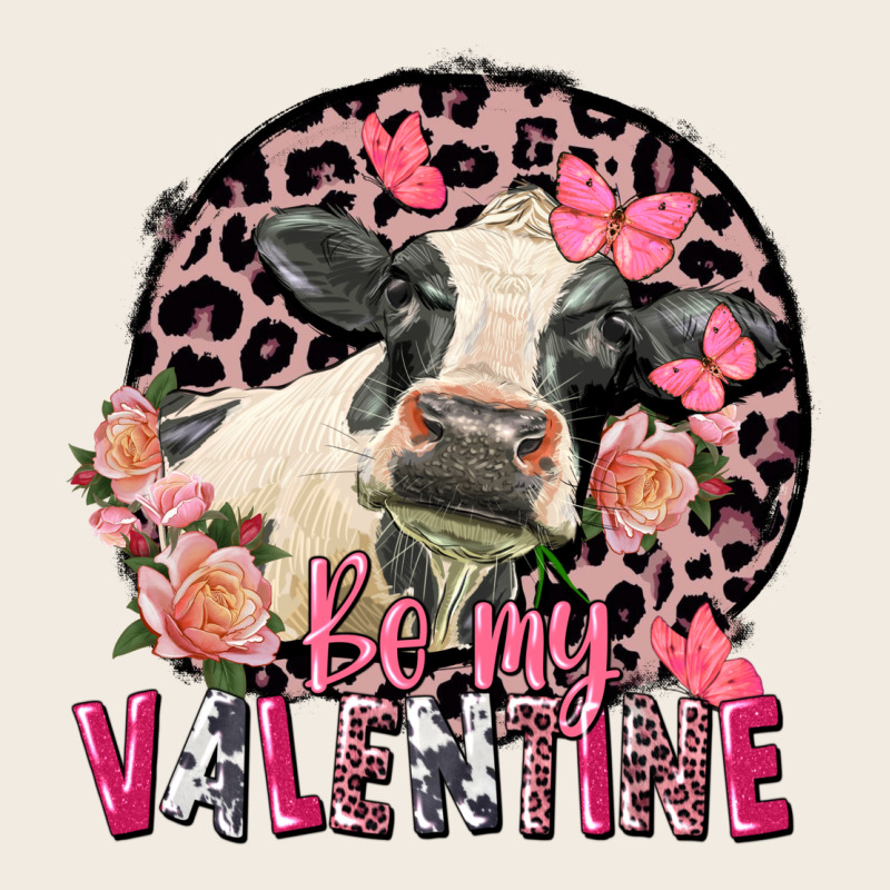 Be My Valentine Holstein Cow Valentine's Day Premium Sweatshirt by FaDigitalArtStudio | Teevron