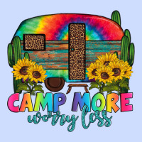 Camp More Worry Less With Caravan Urban Heavy Tee | Teevron