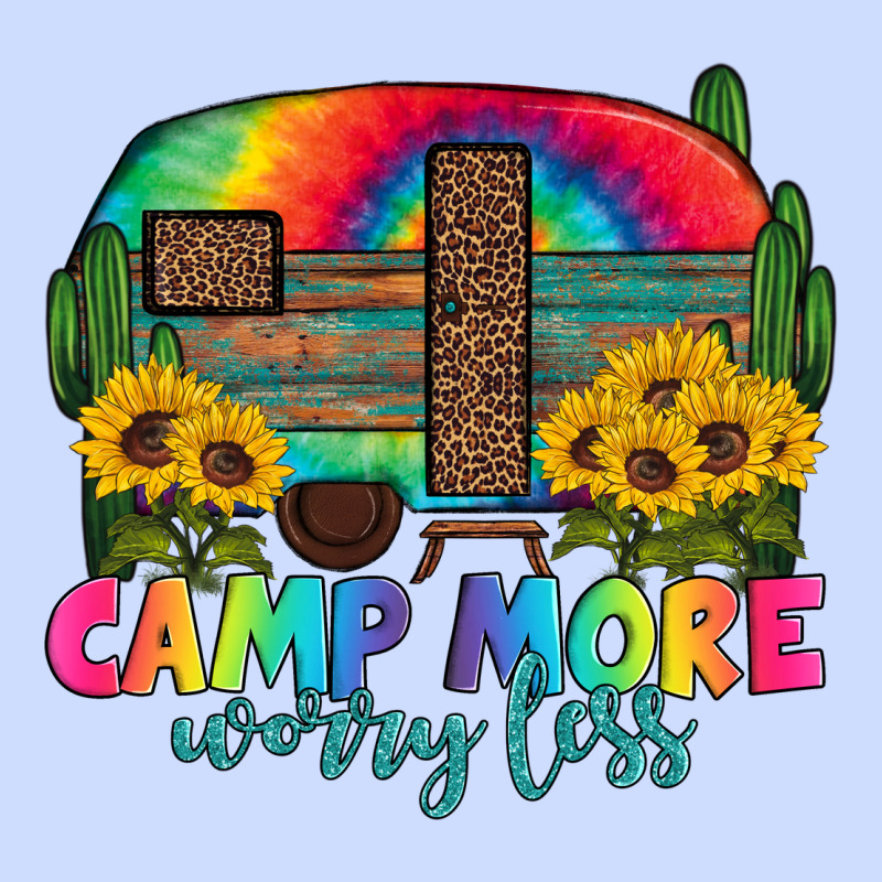 Camp More Worry Less With Caravan Urban Heavy Tee by Artiststas | Teevron