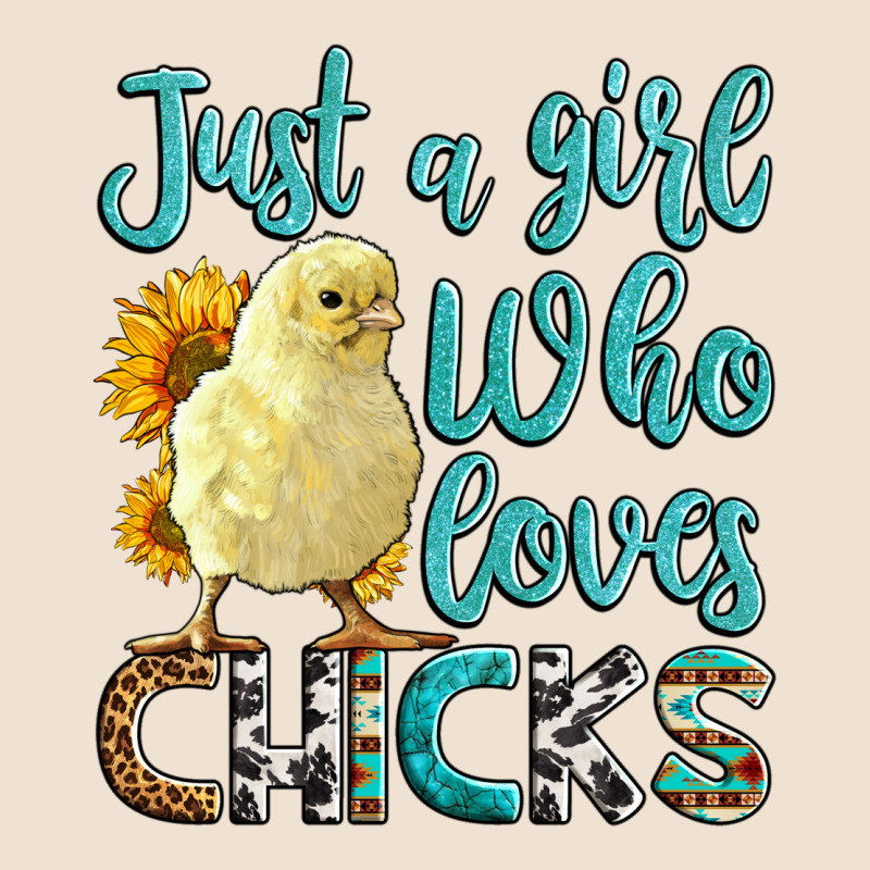 Western Just A Girl Who Loves Chicks Urban Hoodie by LillyAllenDesigns | Teevron