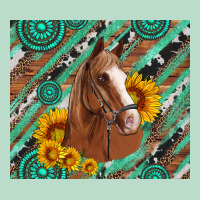 Western Horse With Gemstone And Sunflower Premium Hoodie | Teevron