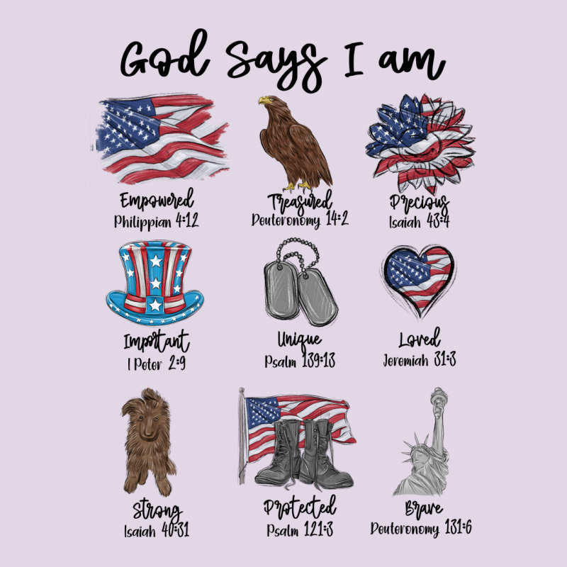 God Says I Am Classic Tee by MaliasSmallBusiness | Teevron