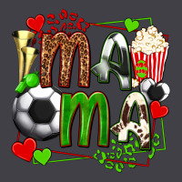 Mama Soccer With Popcorn Heavyweight Hoodie | Teevron