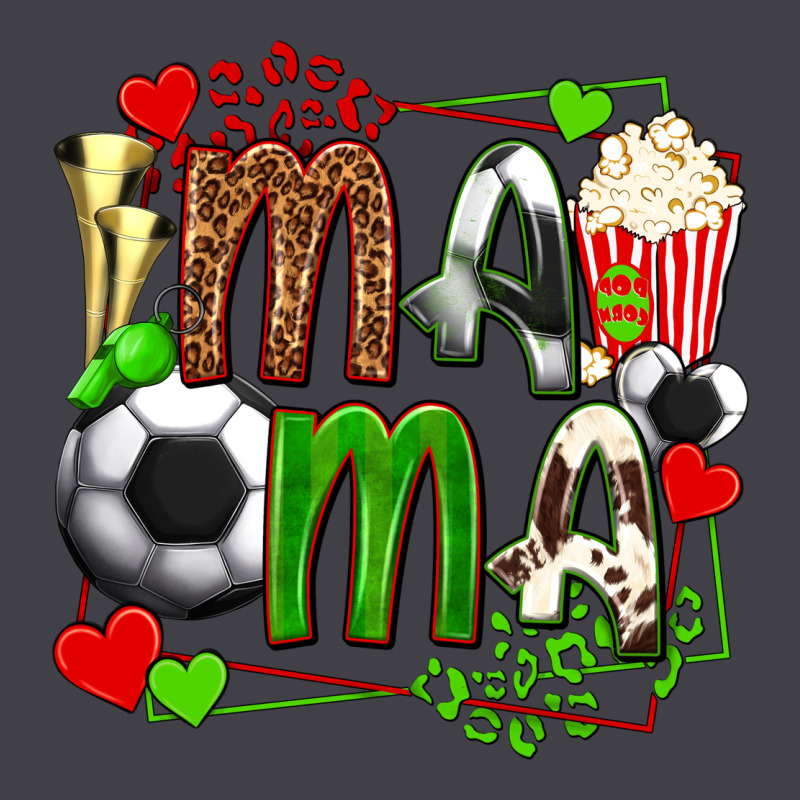Mama Soccer With Popcorn Heavyweight Hoodie by texasbilliewilder | Teevron