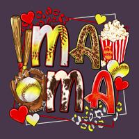 Mama Softball Baseball With Popcorn Heavyweight Hoodie | Teevron