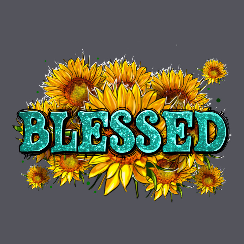 Glitter Blessed With Sunflowers Vintage Hoodie by AdoDesignShop | Teevron