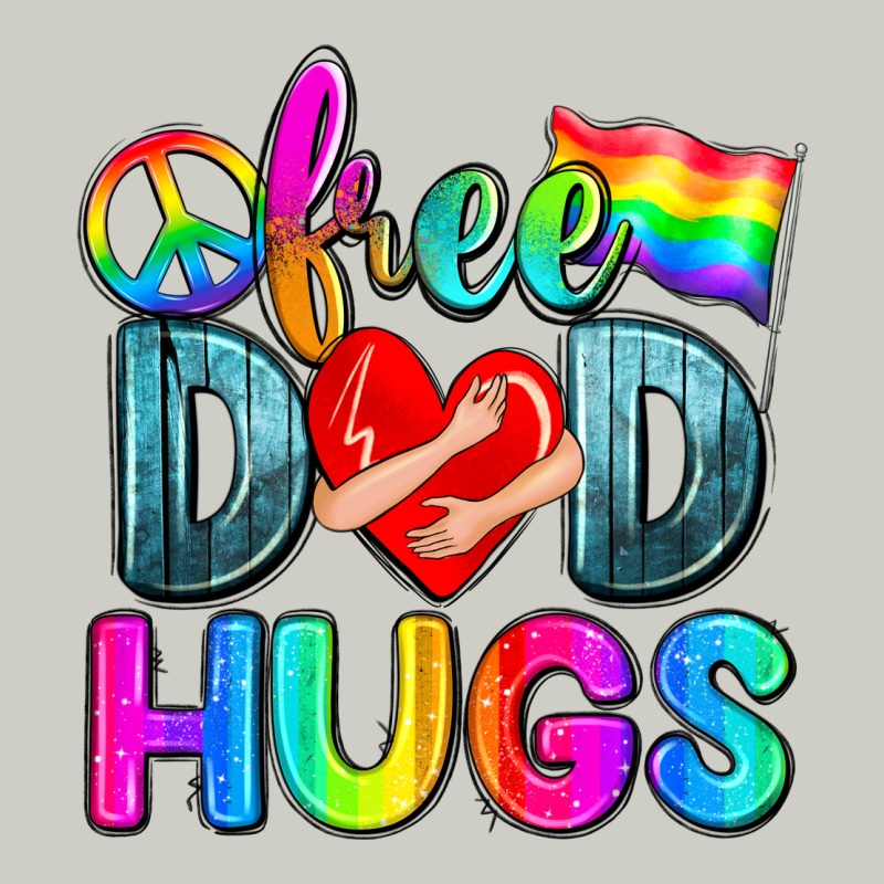 Free Dad Hugs Heavyweight Hoodie by Zillion Design Studio | Teevron