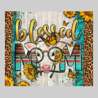 Western Blessed Mom Baby Calf Premium Tee | Teevron