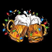 Beer With Christmas Lights Premium Sweatshirt | Teevron
