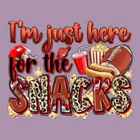 I'm Just Here For The Snacks American Football Heavyweight Hoodie | Teevron