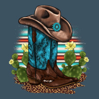 Western Boots And Hat Cactus Leopard Serape Pattern Urban Hoodie | Teevron