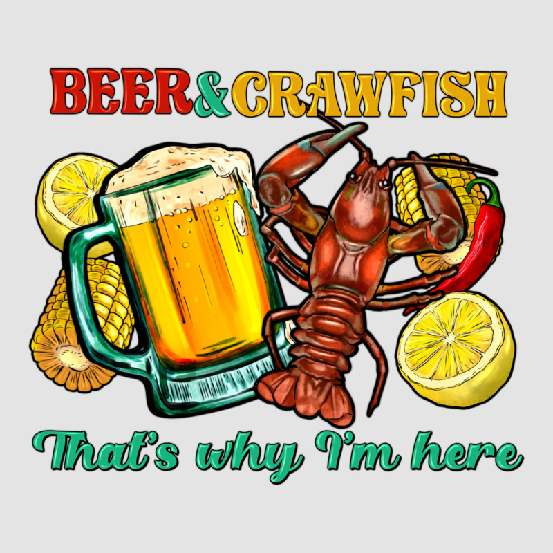 Beer&crawfish That's Why I'm Here Premium Sweatshirt by FaDigitalArtStudio | Teevron