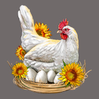 Perched Chicken With Sunflowers Urban Hoodie | Teevron
