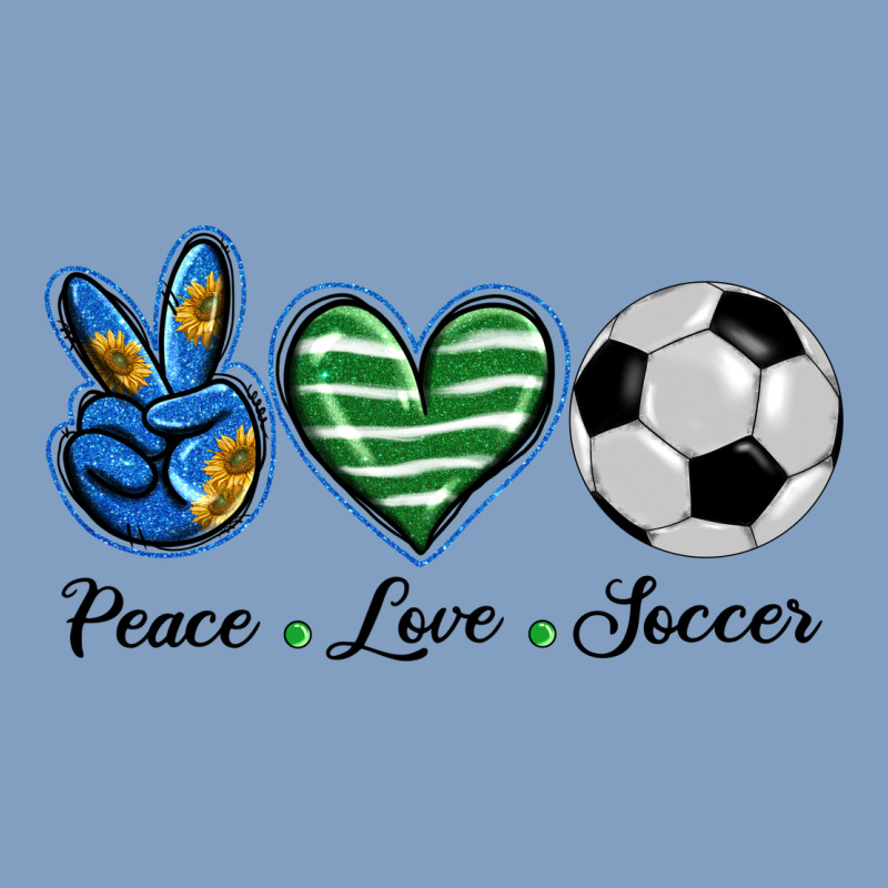 Peace Love Soccer Urban Hoodie by BarkalooDesign | Teevron
