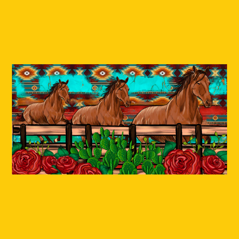 Horses Roses Ann Cactuses License Plate Premium Hoodie by Artiststas | Teevron