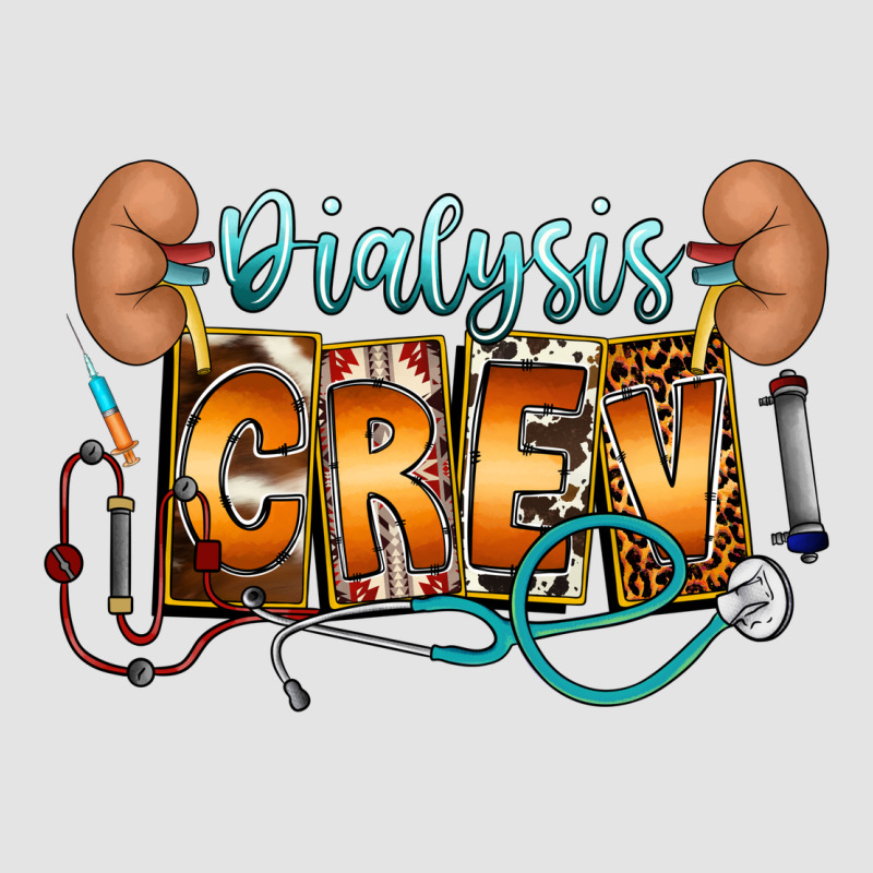 Dialysis Crew Premium Sweatshirt by CowhideDigitalArt | Teevron