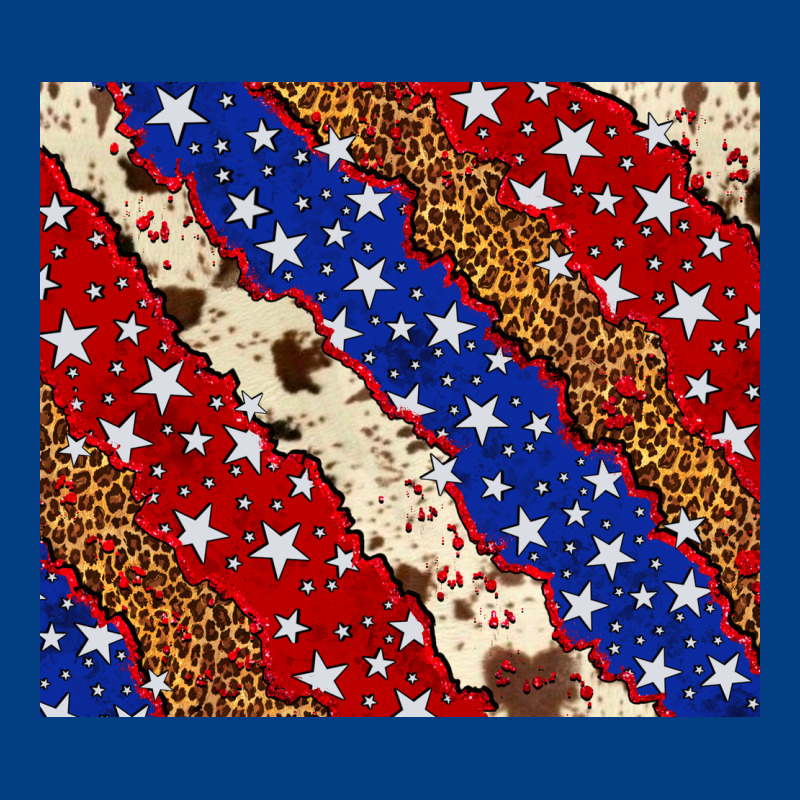 4th Of July Usa Flag Leopard Cowhide 20oz Tumbler Premium Sweatshirt by Neo Western | Teevron