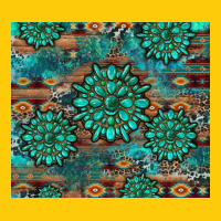 Gemstone Turquoises Aztec Leopard Cowhide Premium Hoodie | Teevron