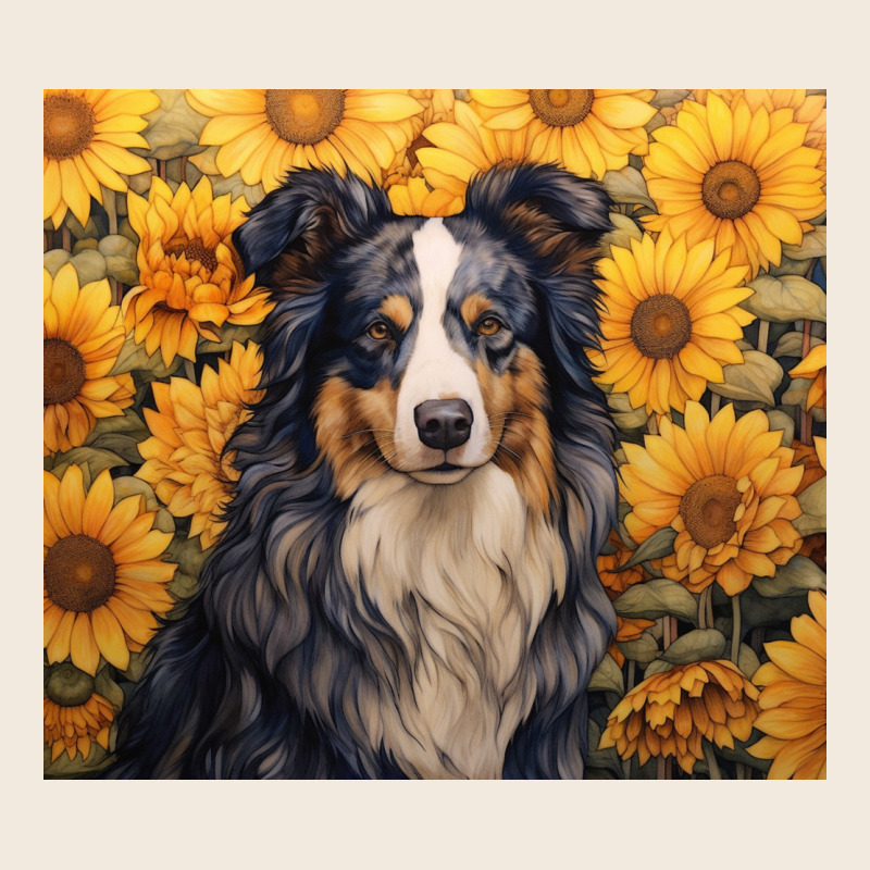 Australian Shepherd Zipper Hoodie by Unal Design | Teevron