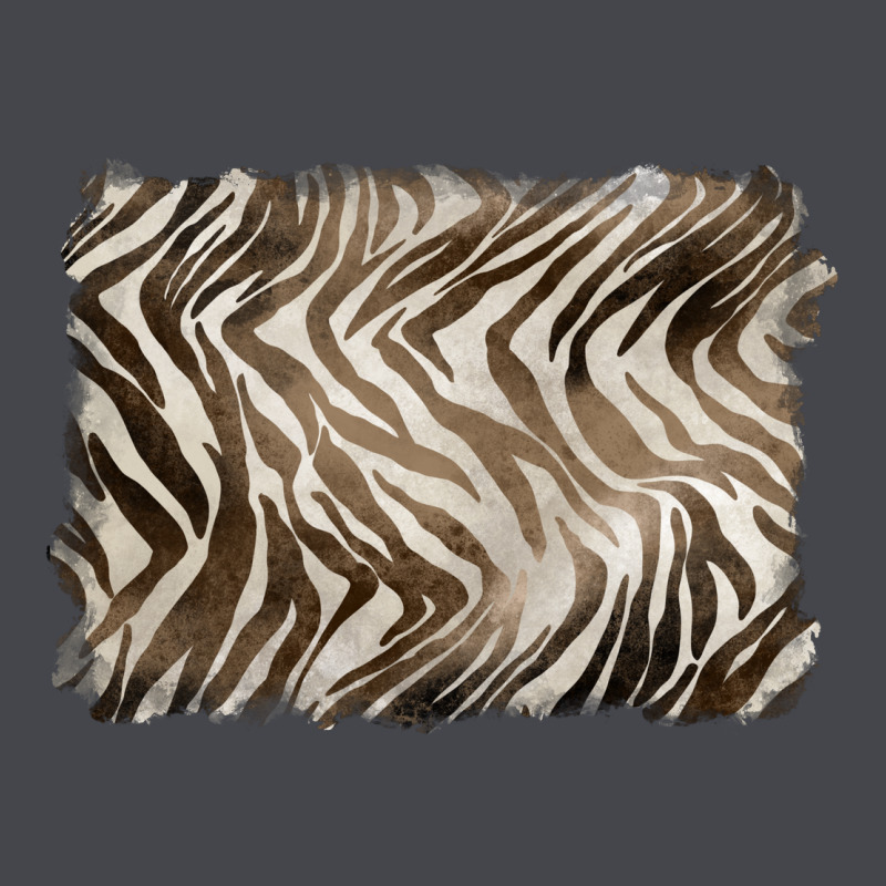 Brown Zebra Pattern Background Long Sleeve Tee by BarkalooDesign | Teevron