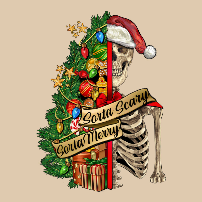 Sorta Merry Sorta Scary Skeleton Classic Tee by FaDigitalArtStudio | Teevron