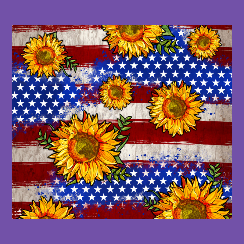 4th Of July Usa Flag Sunflower 20oz Tumbler Premium Sweatshirt by Neo Western | Teevron