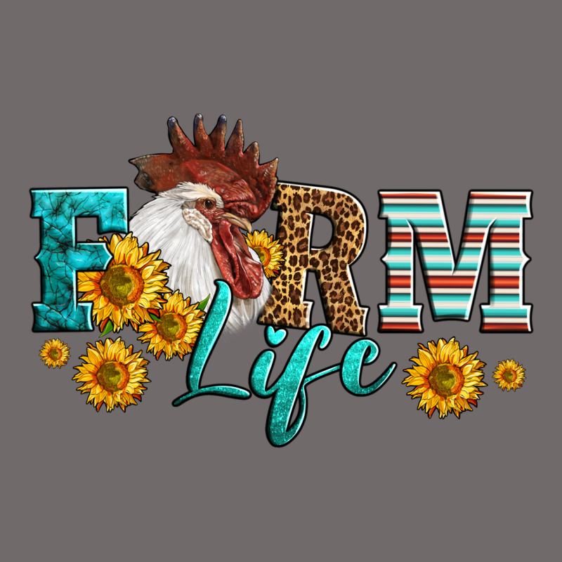 Western Farm Life Rooster Head Urban Hoodie by LillyAllenDesigns | Teevron