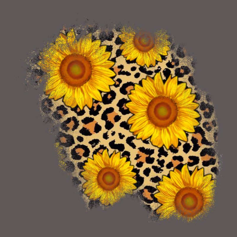 Leopard Sunflower Patch Premium Hoodie by AdoDesignShop | Teevron