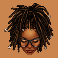 Afro Locs Messy Bun Heavyweight Hoodie | Teevron