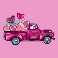 Valentine's Day Pink Truck Urban Hoodie | Teevron