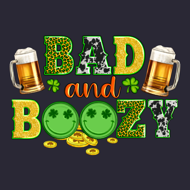 Bad And Boozy Wıth Beer And Coins Vintage Tee by Artiststas | Teevron
