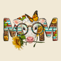 Western Baby Calf Mom With Sunflower Premium Tee | Teevron