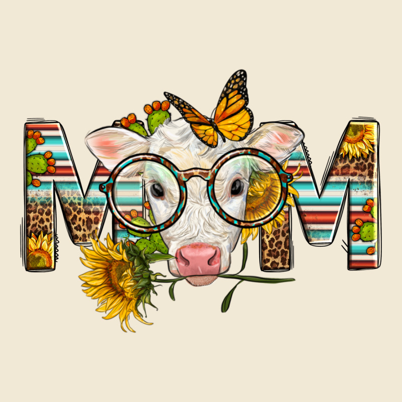 Western Baby Calf Mom With Sunflower Premium Tee by LillyAllenDesigns | Teevron