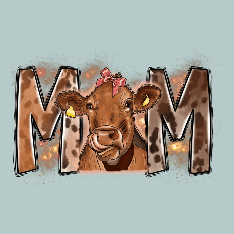 Rodeo Mom Cow Heavy Core Tee by CowhideDigitalArt | Teevron