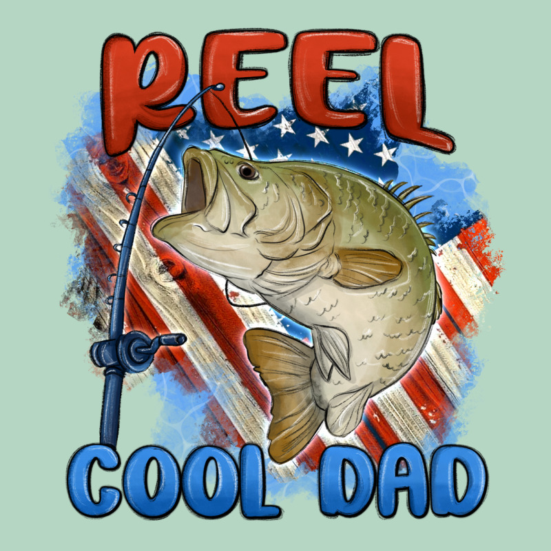 Reel Cool Dad Classic Tee by MaliasSmallBusiness | Teevron